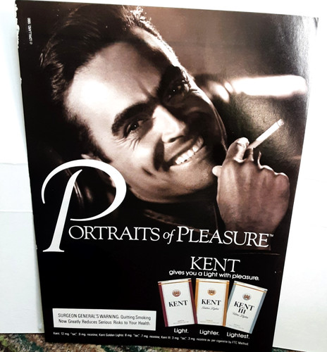1991 kent cigarette - kent, ad
