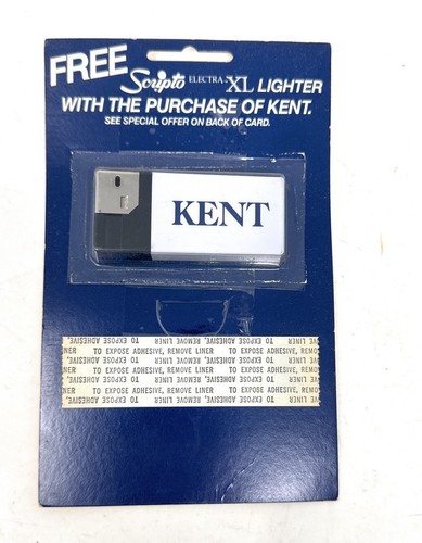 Kent cigarettes lighter - cigarettes, in